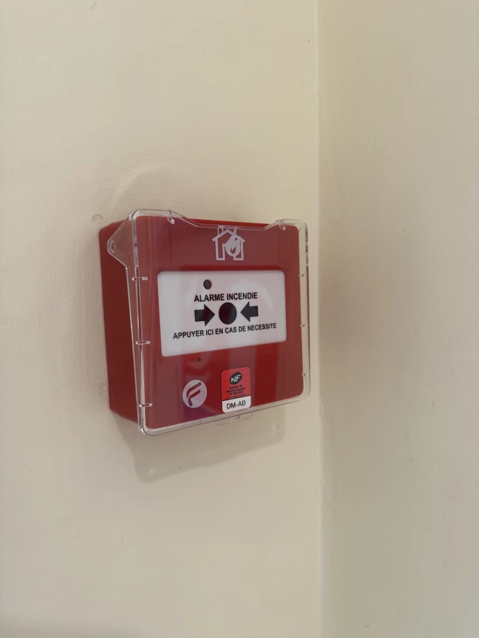 déclencheur manuel d'alarme incendie